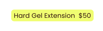 Hard Gel Extension 50